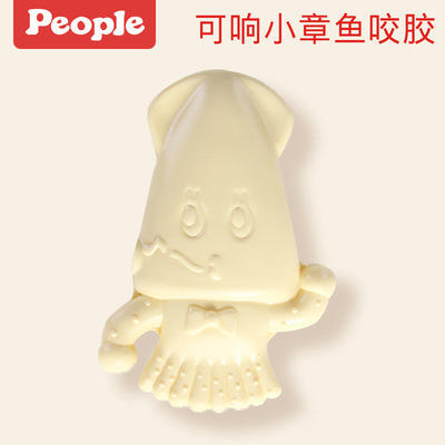 （超值）日本PEOPLE碧宝小乌贼牙胶（带声音） 商品图0