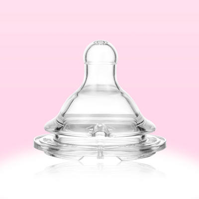 （超值）日本原装chuchubaby啾啾 十字孔硅胶宽口可爱妈妈奶嘴 仿母乳实感 商品图1