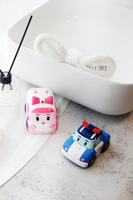 （超值）韩国POLI 我珂爱 小汽车儿童 宝宝 面霜 水蜜桃味 /香草味50g 商品图3