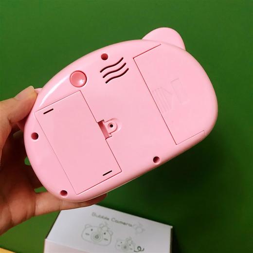 【六一特惠】网红卡通猪猪泡泡照相机 商品图3