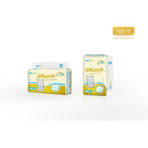 乐尼金装超柔纸尿裤NB码38S 商品图0