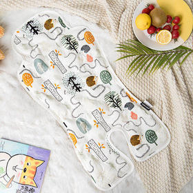 （超值）【夏日特惠】韩国ARAMOON 婴儿童凝珠推车坐垫靠垫车垫安全座椅凉垫凉席