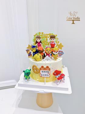 1027CAKE |汪汪队 狗狗主题蛋糕