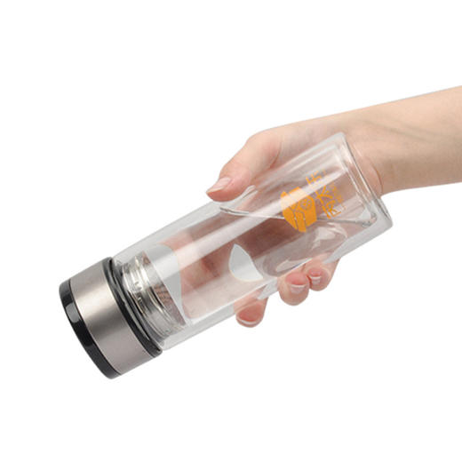 芮太乐 玻璃杯双层高硼硅玻璃杯 280ml透明色 商品图1