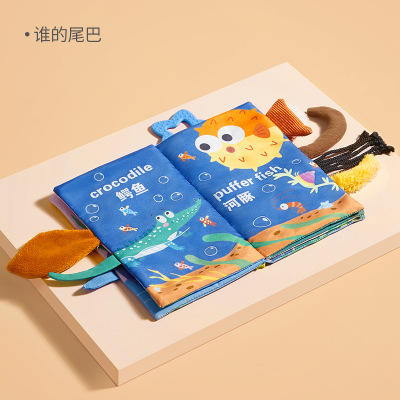 （超值）babygo婴儿早教立体布书撕不烂可咬可水洗儿童益智玩具 商品图5