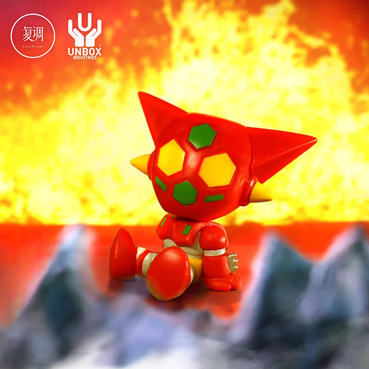 Unbox 永井豪 盲盒 魔神 盖塔 机器人 设计师 潮玩 商品图1