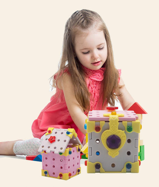 （超值）日本people碧宝手工女孩益智电钻螺母拆装工具电动创意工坊玩具 商品图2