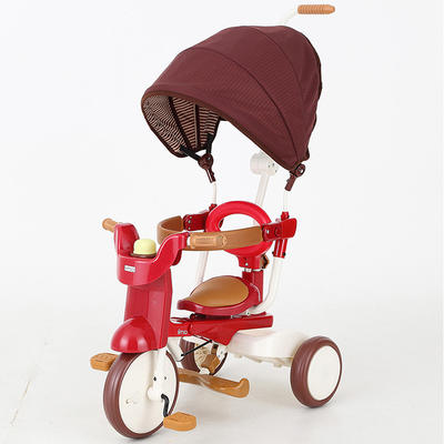 （超值）日本iimo二代+ 带伞鹏红色 儿童车 商品图0