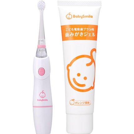 （超值）日本babysmile日本 婴幼儿童 电动牙刷 牙膏套装 商品图1