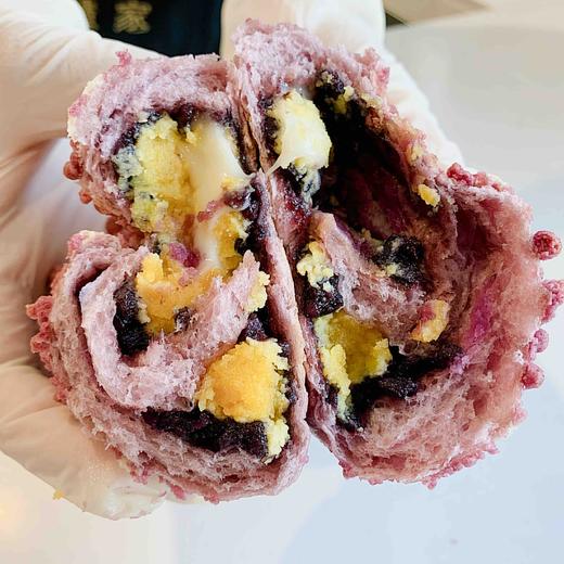 现烤面包—紫米金沙 商品图0