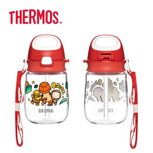 （超值）膳魔师 儿童吸管杯 猪猪便携水杯 学饮杯 恐龙杯 370ml 商品图0