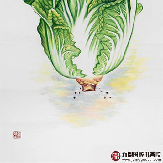 李兆生《富贵百财》68*138cm 花鸟竖幅作品 茶室/卧室挂画 商品图3