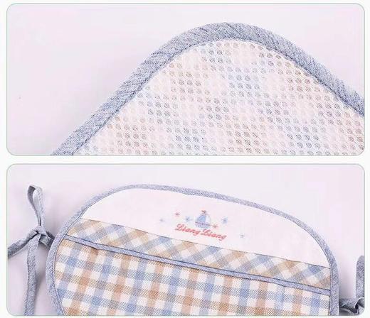 （超值）良良 婴儿推车凉席 坐垫宝宝夏季苎麻婴儿车凉席垫座椅宝宝凉席 商品图4