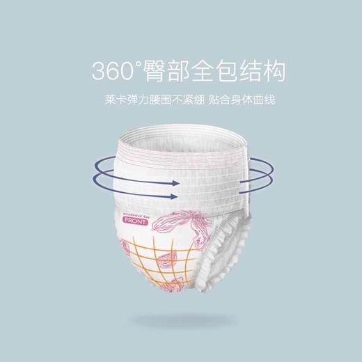 （超值）BEABA碧芭宝贝 花晨月夕经期安心裤/裤型卫生巾 10包/20包一组 商品图2