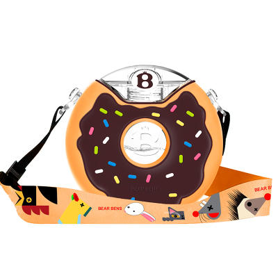 （超值）bearbens熊本士甜甜圈水杯儿童吸管杯凉水壶防摔家用幼儿园学生杯 商品图11