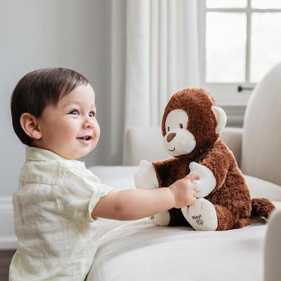 （超值）美国BABY GUND 拍手小猴子安抚玩具会唱歌毛绒玩偶公仔 商品图1