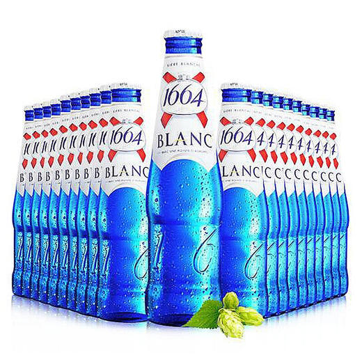 [啤酒]1664啤酒(白啤)330ml 商品图1