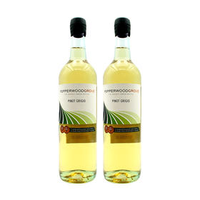 【双支特惠装】贝贝树-灰皮诺白葡萄酒 Pepper Wood Pinot Grigio 750ml*2