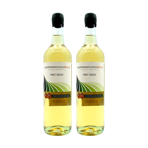 【双支特惠装】贝贝树-灰皮诺白葡萄酒 Pepper Wood Pinot Grigio 750ml*2 商品图0