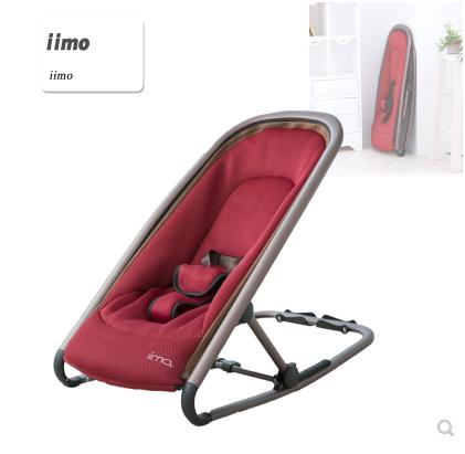 （超值）日本iimo婴儿摇椅宝宝摇篮躺椅安抚哄娃神器哄睡新生儿摇床睡篮 商品图0