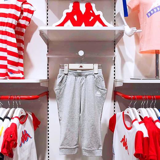 KappaKids卡帕童装 背靠背男童女童夏季短袖T恤&休闲短裤 商品图13