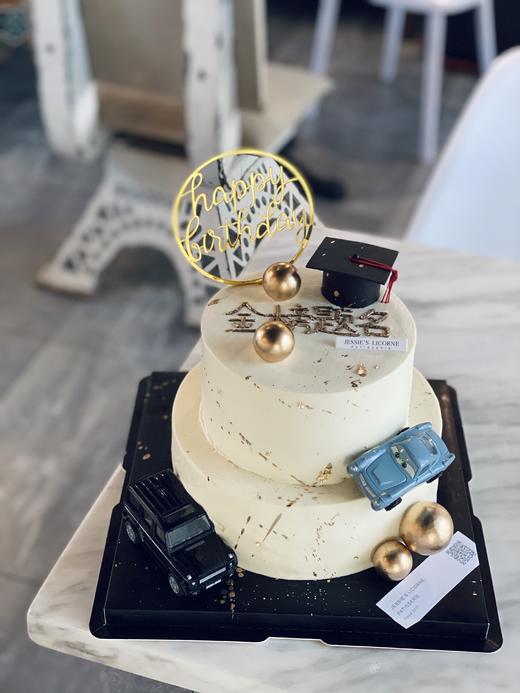 金榜题名考生毕业生日奶油蛋糕 商品图0