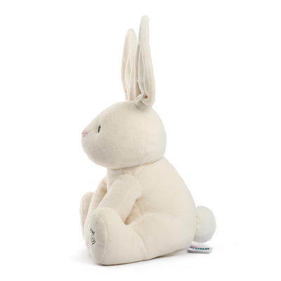 （超值）美国BABY GUND 害羞小兔子菲比躲猫猫 安抚玩具 商品图3