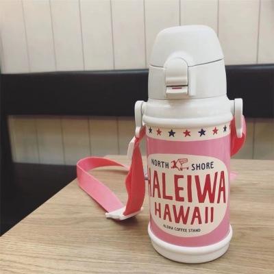 （超值）日本haleiwa 儿童保温杯 哈雷蛙  大容直饮 600ml 商品图5