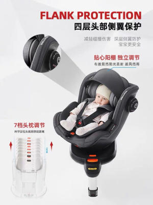 （超值）welldon惠尔顿 茧之爱2升级版 儿童安全座椅 0至4岁360旋转现货 商品图1