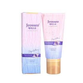 （超值）韩国jeosseo肌之悠脱毛膏女士腋下全身腿毛男硅胶刷头温和无刺激
