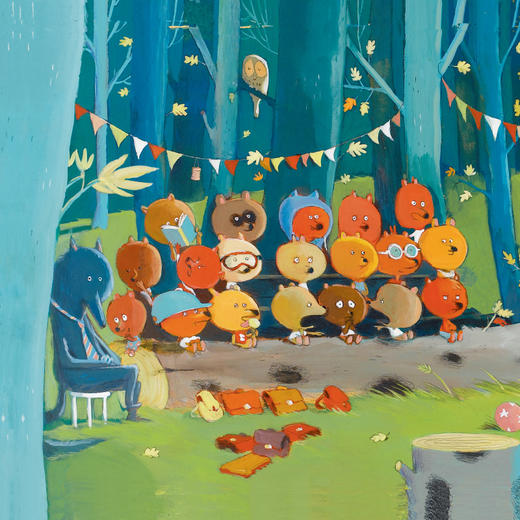 djeco进口森林里的小伙伴拼图100片5-7岁 商品图2