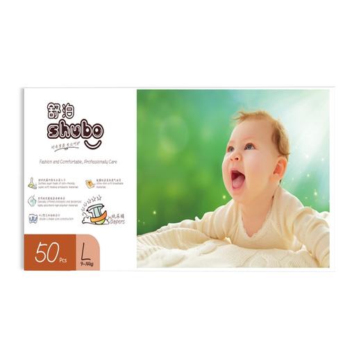 舒泊轻柔婴儿纸尿裤L码50片 商品图1