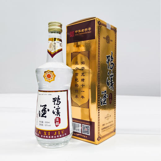 【低价清仓】52度鸭溪窖佳酿 浓香型 一箱500ml*6瓶 商品图3