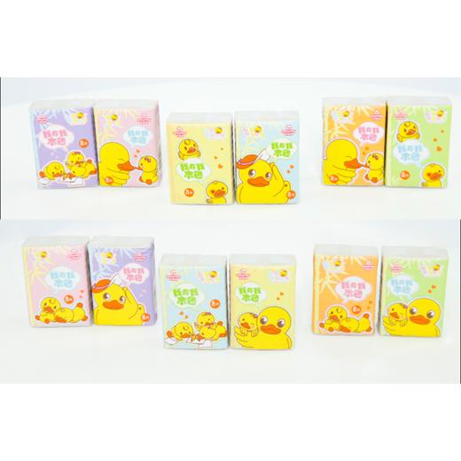 达维适本色竹纤维手帕纸8片（单包） 商品图0