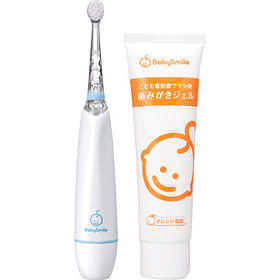 （超值）日本babysmile日本 婴幼儿童 电动牙刷 牙膏套装