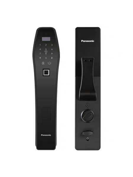 【新品】日本松下X4智能指纹用防盗门全密码锁家自动磁卡电子门锁（243dv) 商品图1