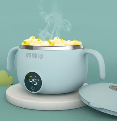 （超值）棒棒猪宝宝45°C智能恒温碗儿童餐具辅食碗吃饭保温防摔防烫防水 商品图9