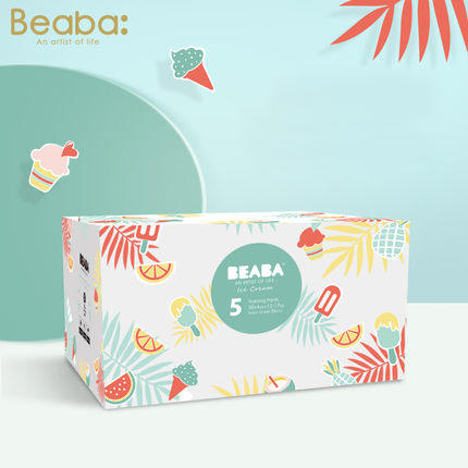 （超值）BEABA碧芭宝贝 冰淇淋款系列纸尿裤/拉拉裤 商品图0