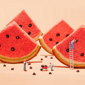 【A1西瓜吐司】| 软糯有嚼劲，淡淡西瓜味，清甜不腻