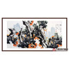 李子玉《事事如意》68*138cm 花鸟横幅作品 茶室/卧室挂画 商品缩略图0