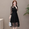 YWE-KSF19A556新款时尚减龄气质优雅连衣裙 商品缩略图2