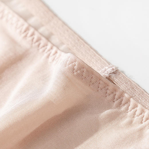 上海旗袍厂TG-TG01S076女士桑蚕丝低腰三角裤女士真丝内裤吸湿透气女短裤头无痕薄款 商品图1