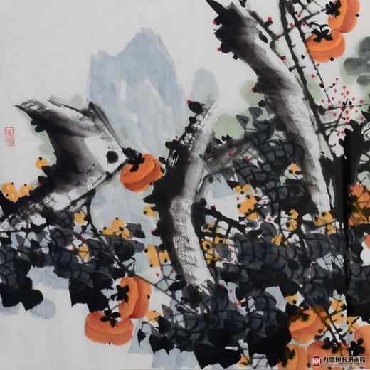 李子玉《事事如意》68*138cm 花鸟横幅作品 茶室/卧室挂画 商品图2