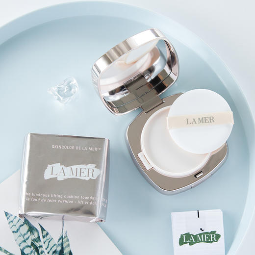 LAMER / lamer 海蓝之谜 鎏光焕变气垫粉底液 养肤遮瑕持久 商品图4