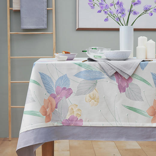 法式桌布ins风乡村田园复古桌布茶几台布 商品图0