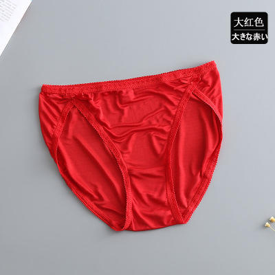 上海旗袍厂TG-TG01S005出口高档桑蚕丝女士内衣女士真丝性感内裤女真丝低腰三角裤 商品图10