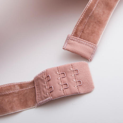 上海旗袍厂TG-TG02S055法式文胸真丝绒带细肩带bra少女小胸三角杯无钢圈性感内衣胸罩 商品图3