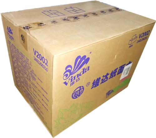 维达威牌盒抽面巾纸V2002 商品图3