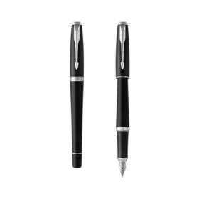 派克（PARKER）都市系列 磨砂黑白夹钢笔/墨水笔