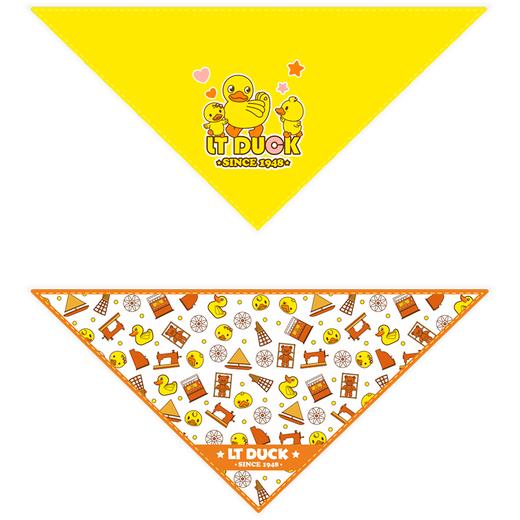 达维适宝宝三角巾2条装(黄/印花)LT-TS-DWYJ-B001# 商品图1